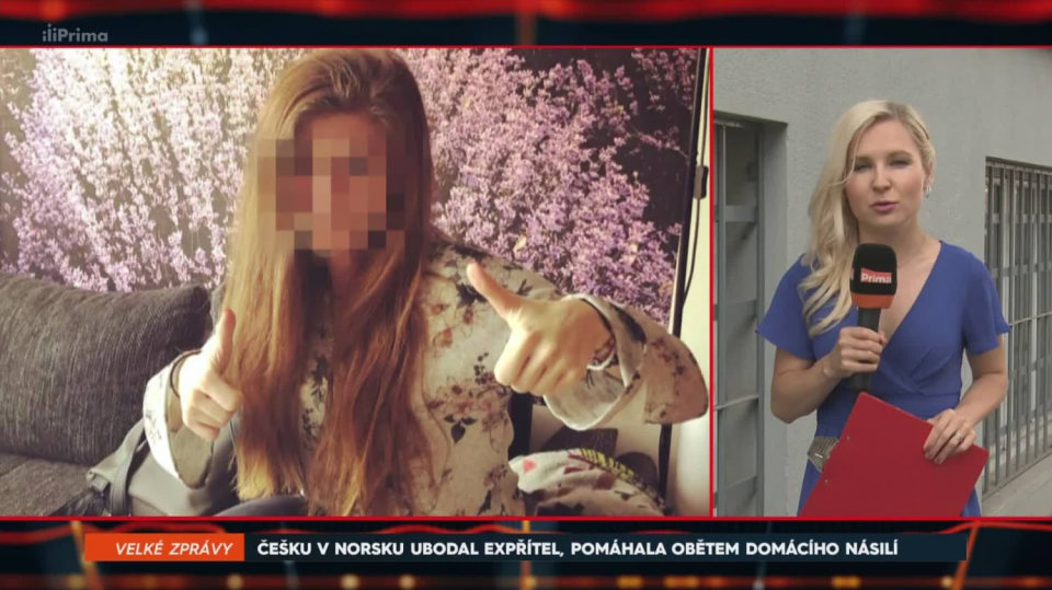 11. 7. 2018 VELKÉ ZPRÁVY: ČEŠKU V NORSKU UBODAL EXPŘÍTEL, POMÁHALA OBĚTEM DOMÁCÍHO NÁSILÍ